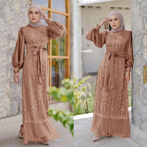 DRESS BROKAT KUPU
